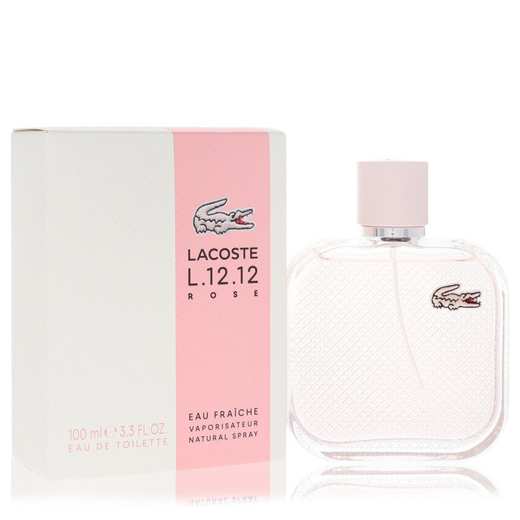 Lacoste Eau De Lacoste L.12.12 Rose Eau Fraiche by Lacoste Eau De Toilette Spray