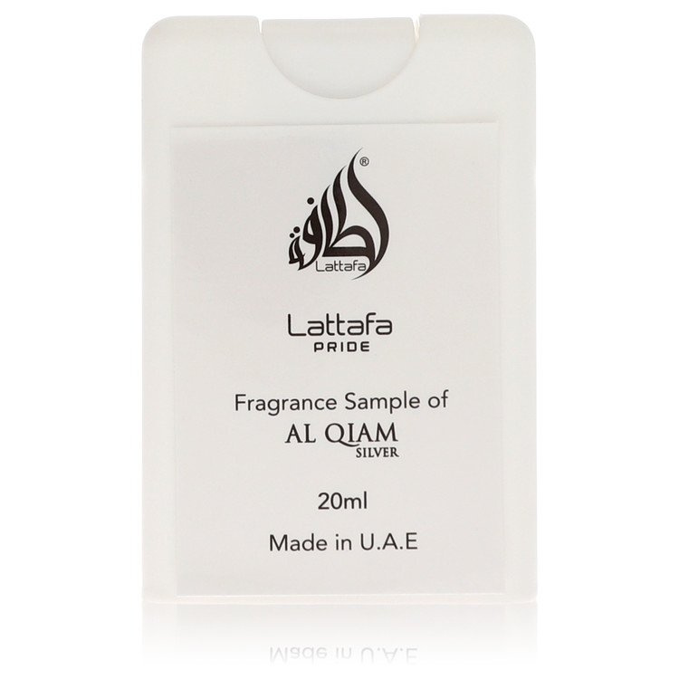 Lattafa Pride Al Qiam Silver by Lattafa Eau De Parfum Spray (Unisex Tester)