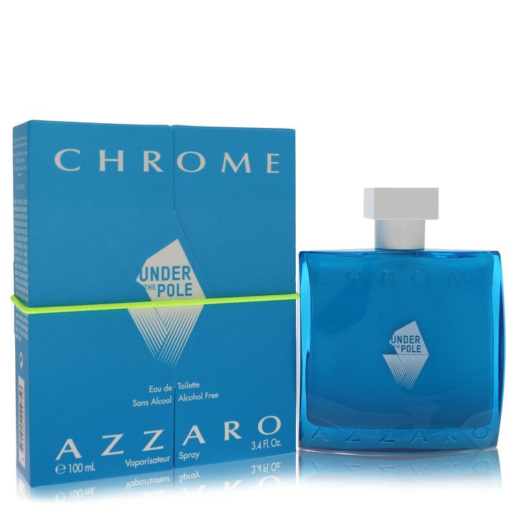 Chrome Under The Pole by Azzaro Eau De Toilette Spray (Alcohol Free)
