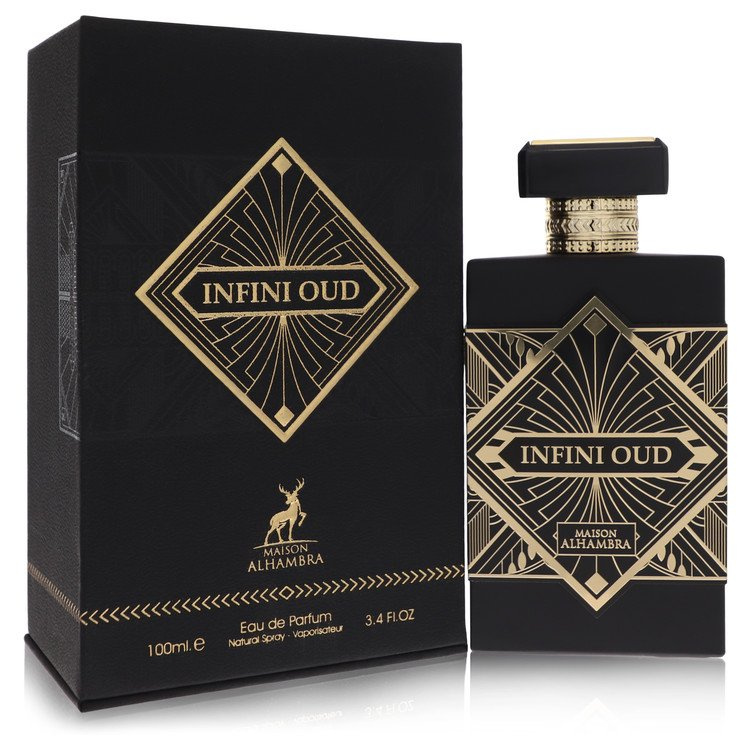 Maison Alhambra Infini Oud by Maison Alhambra Eau De Parfum Spray (Unisex)