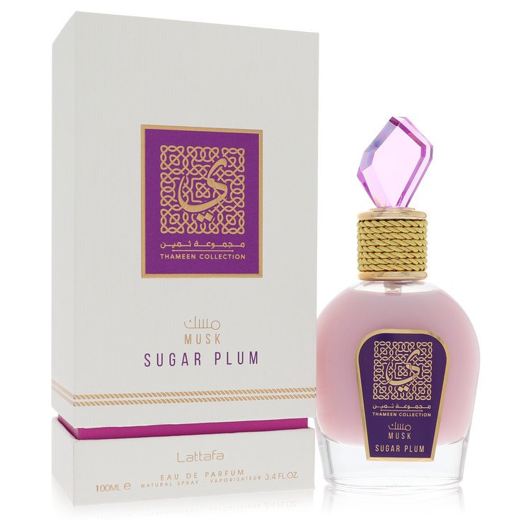 Lattafa Musk Sugar Plum by Lattafa Eau De Parfum Spray (Unisex)