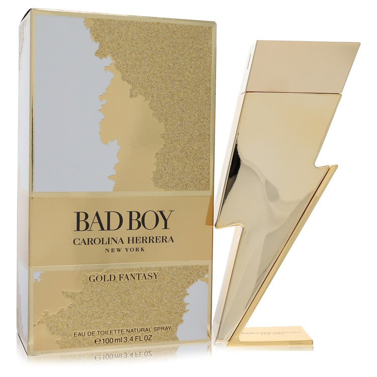 Bad Boy Gold Fantasy by Carolina Herrera Eau De Toilette Spray