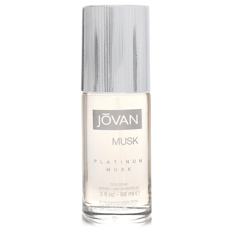 Jovan Platinum Musk by Jovan Cologne Spray (unboxed)