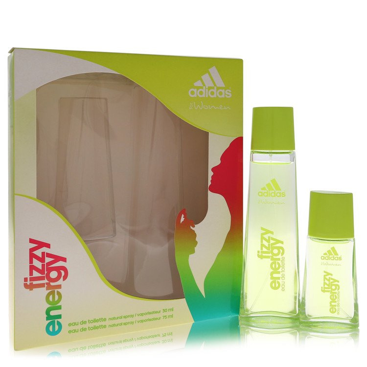 Adidas Fizzy Energy by Adidas Gift Set - 2.5 oz Eau De Toilette Spray + 1 oz Eau De Toilette Spray