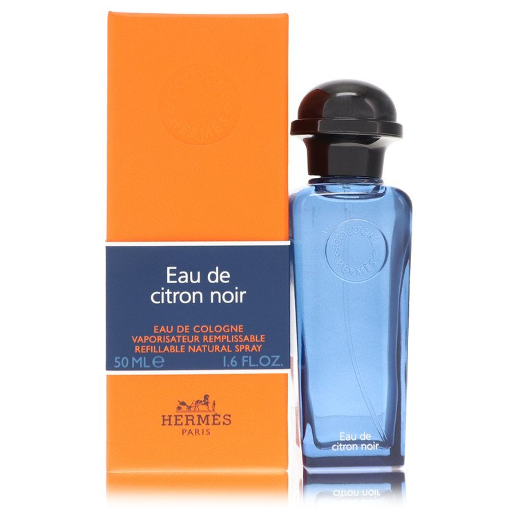 Eau De Citron Noir by Hermes Eau De Cologne Refillable Spray